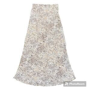 Urban Outfitters Leopard Print Long Skirt Size XS